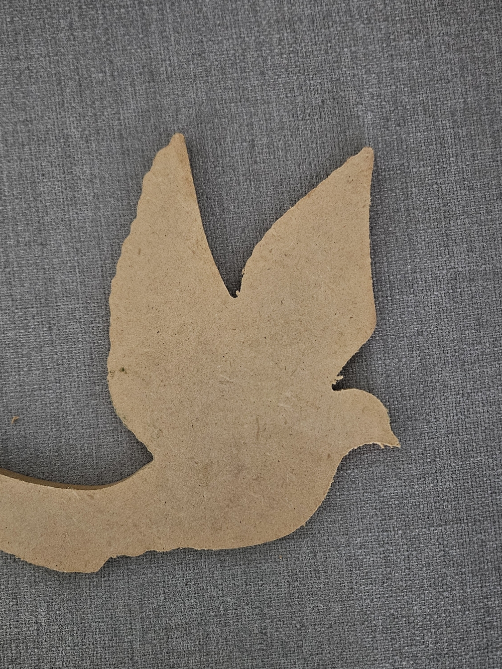 flying bird craft shape DIY art‎ Project